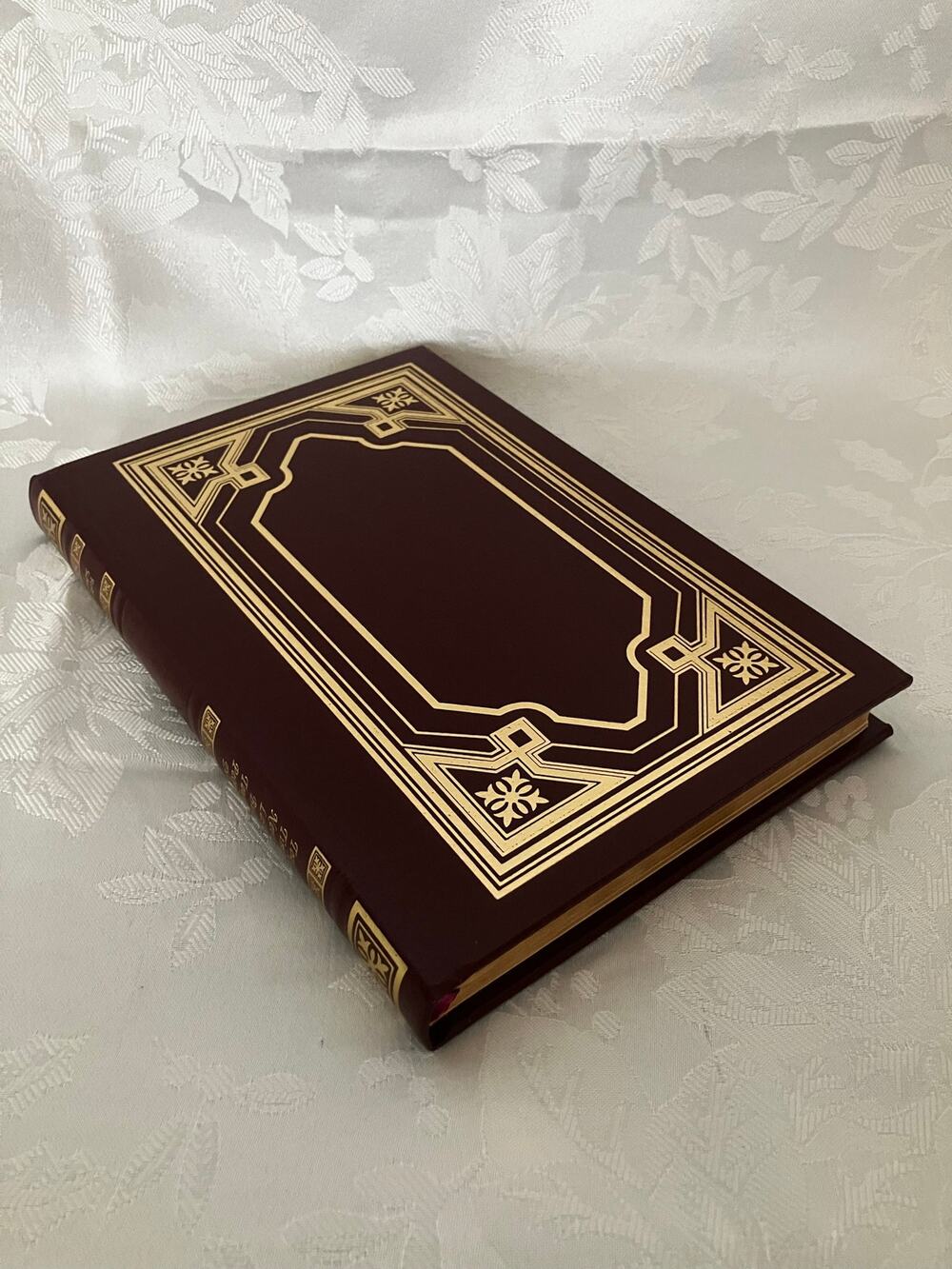 1983 Robert Schuller Tough Times Never Last Bonded Leather Gilt Book 16th Print